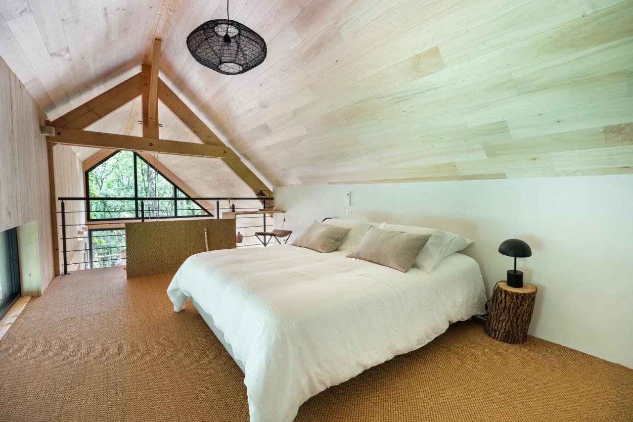 Wabi Sabi Lodge - Spa&Sauna Privatif - Foret Turenne Exterior foto